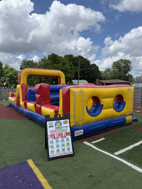 38ft Dry obstacle course
