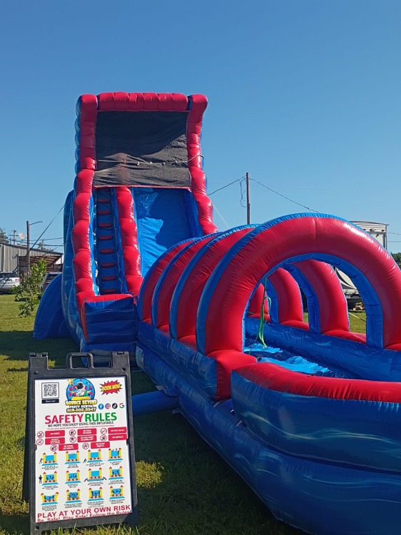 22ft Tsunami Water Slide with Slip-N-Slide