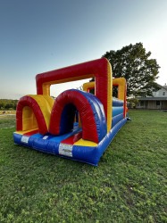 28 Rainbow obstacle course