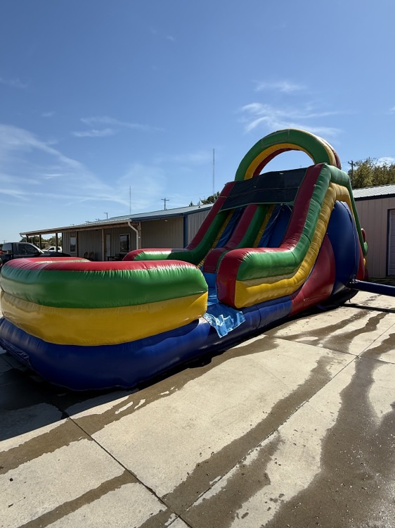 22ft Obstacle waterslide wet/dry 22ft Obstacle waterslide wet/dry
